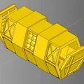 Container vận chuyển địa hình in liền khối, cửa mở được (Print-In-Place) - Thumbnail 9