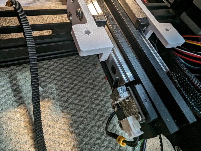 Ngàm Linear Rail trục Y cho Ender 3 (bản Non-Pro) - Image 2