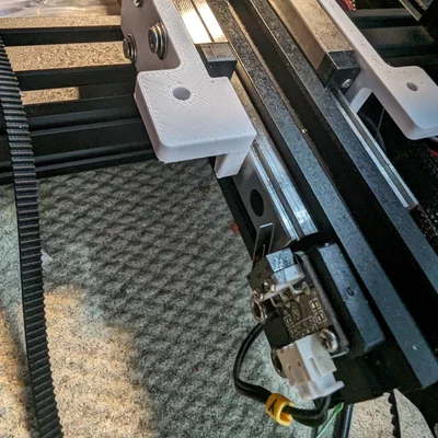 Ngàm Linear Rail trục Y cho Ender 3 (bản Non-Pro)