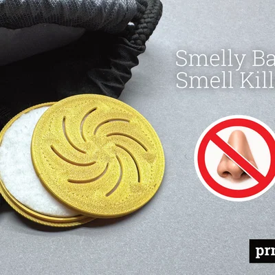 Smelly Bag? - Smell killer! (Miếng khử mùi cho balo/vali/túi xách)
