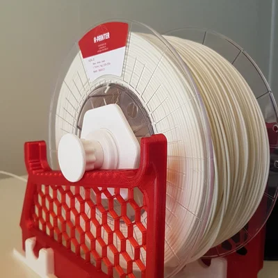 Gravity Spool Holder – Mod Base Nhẹ Hơn (Giảm Vật Liệu/In Nhanh)