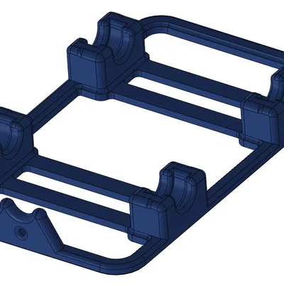 Gravity Spool Holder – Mod Base Nhẹ Hơn (Giảm Vật Liệu/In Nhanh)
