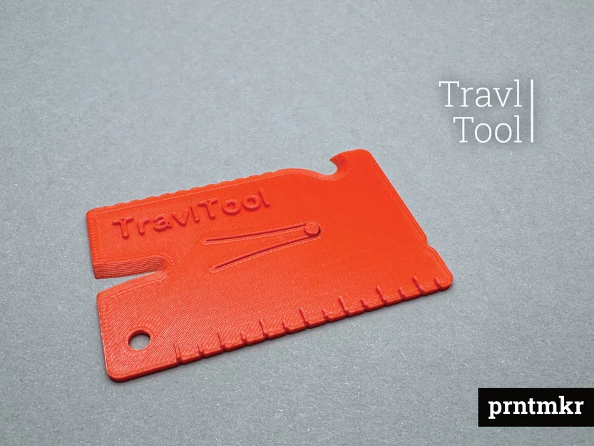 TravlTool - Dụng cụ đa năng cỡ thẻ tín dụng cho du lịch - Image 1