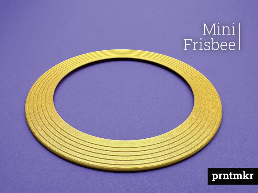 Mini-Frisbee - Nhỏ gọn nhưng bay siêu ổn định! - Image 1