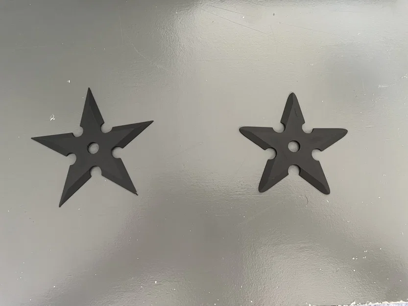 Phi tiêu Ninja 3D (Throwing Star) - Mẫu in giải trí cực chất - Image 2