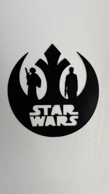Tranh treo tường 3D Star Wars: Luke Skywalker và Công chúa Leia - Image 1