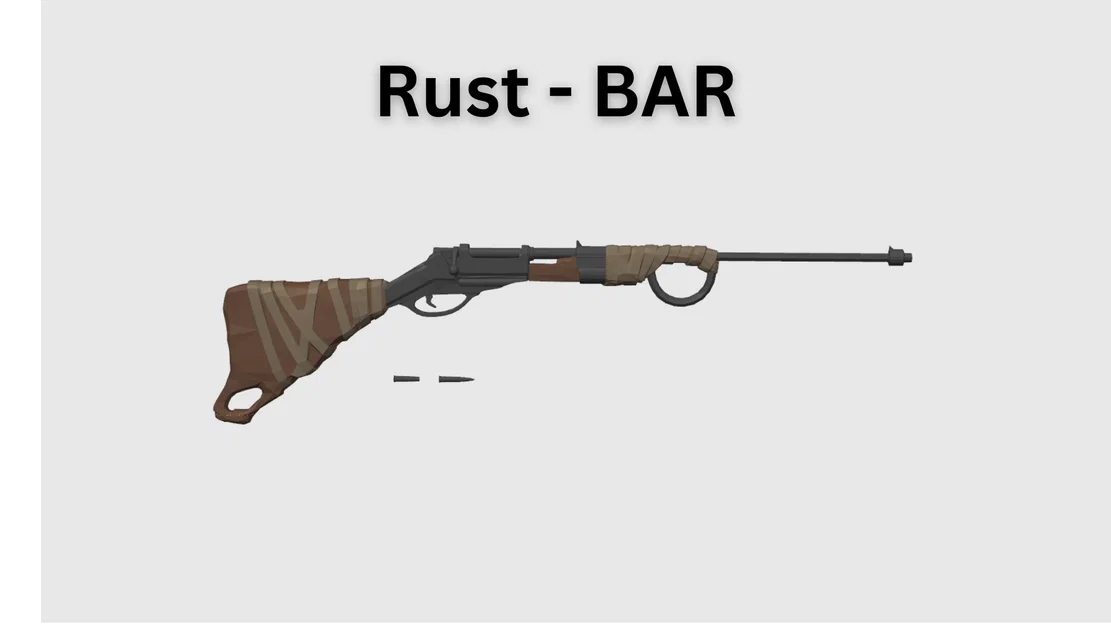 Bolt Action Rifle - RUST - Image 1