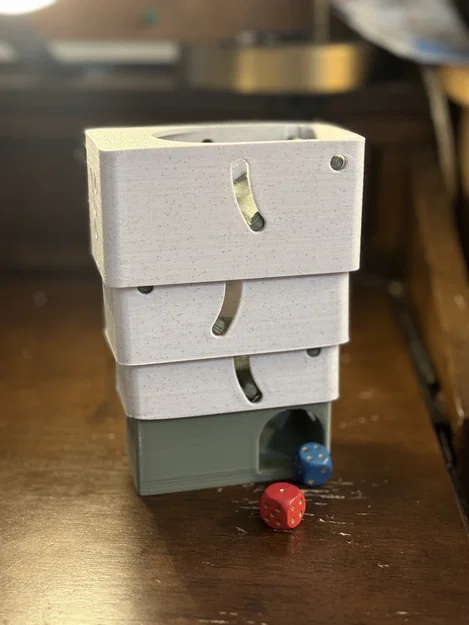 Tháp Lắc Xúc Xắc Gấp Gọn (Portable Dice Tower) - Image 1