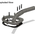 Tay Nắm Phụ Gắn Bình Xăng Xe Máy (Pillion Grip/Passenger Grab Bar) - Thumbnail 3