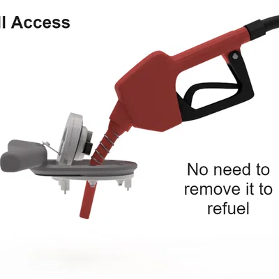 Tay Nắm Phụ Gắn Bình Xăng Xe Máy (Pillion Grip/Passenger Grab Bar)