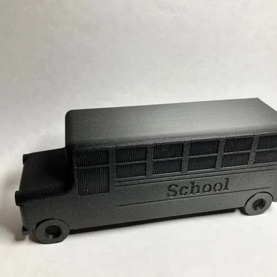 Xe Buýt Trường Học Print-in-Place!