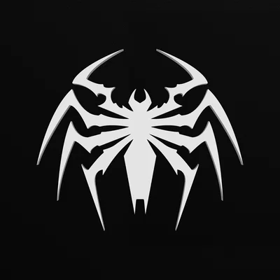 Mô hình 3D biểu tượng Venom Marvel's Spider-Man 2 cực chất