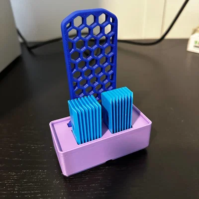 Khay Gridfinity 2x1 cho Optimized Bed Scraper XL và Lưỡi Dao