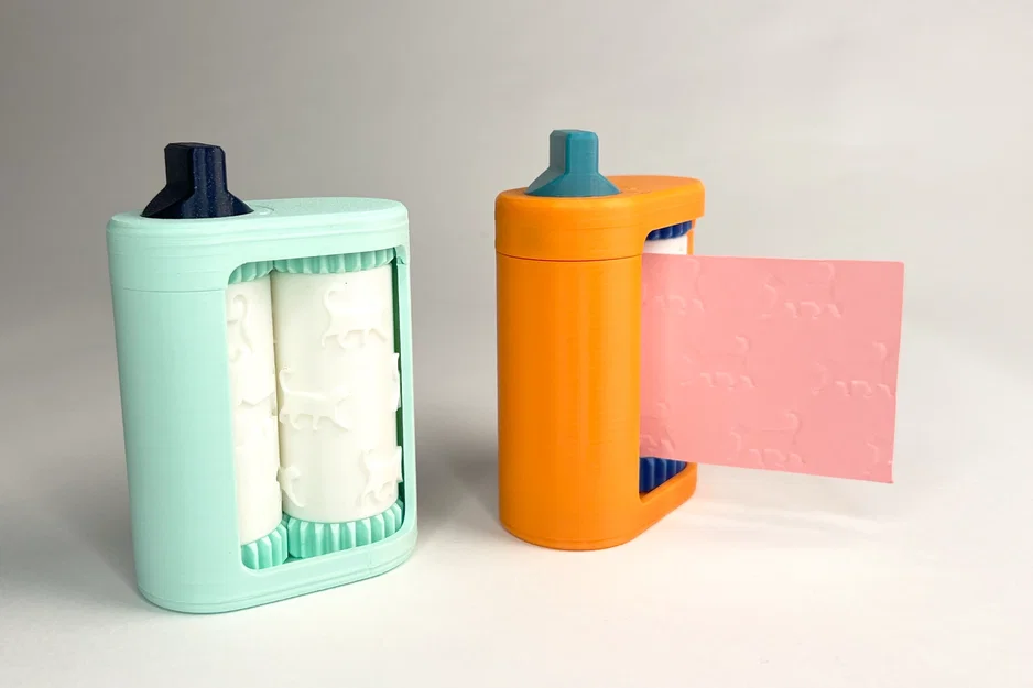 CAT PATTERN - Con lăn dập nổi danh thiếp (Business Card Embosser) - Image 1