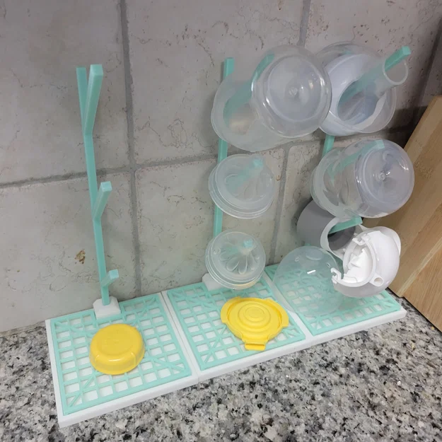 Giá Úp Bình Sữa Em Bé (Baby Bottle Drying Rack) - Image 1