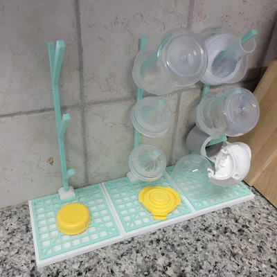 Giá Úp Bình Sữa Em Bé (Baby Bottle Drying Rack)
