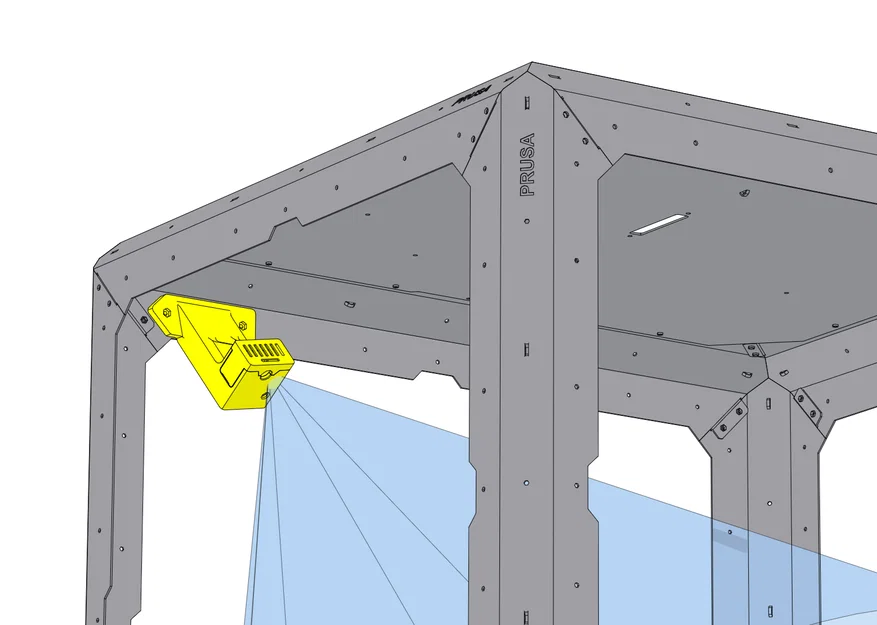 Giá đỡ camera ESP32 cho Prusa Enclosure - Image 7