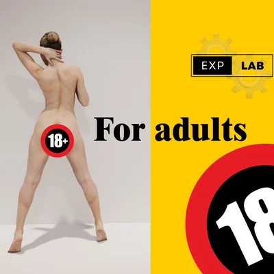 Mô hình tượng nhân vật nữ 3D cho họa sĩ và điêu khắc chuyên nghiệp