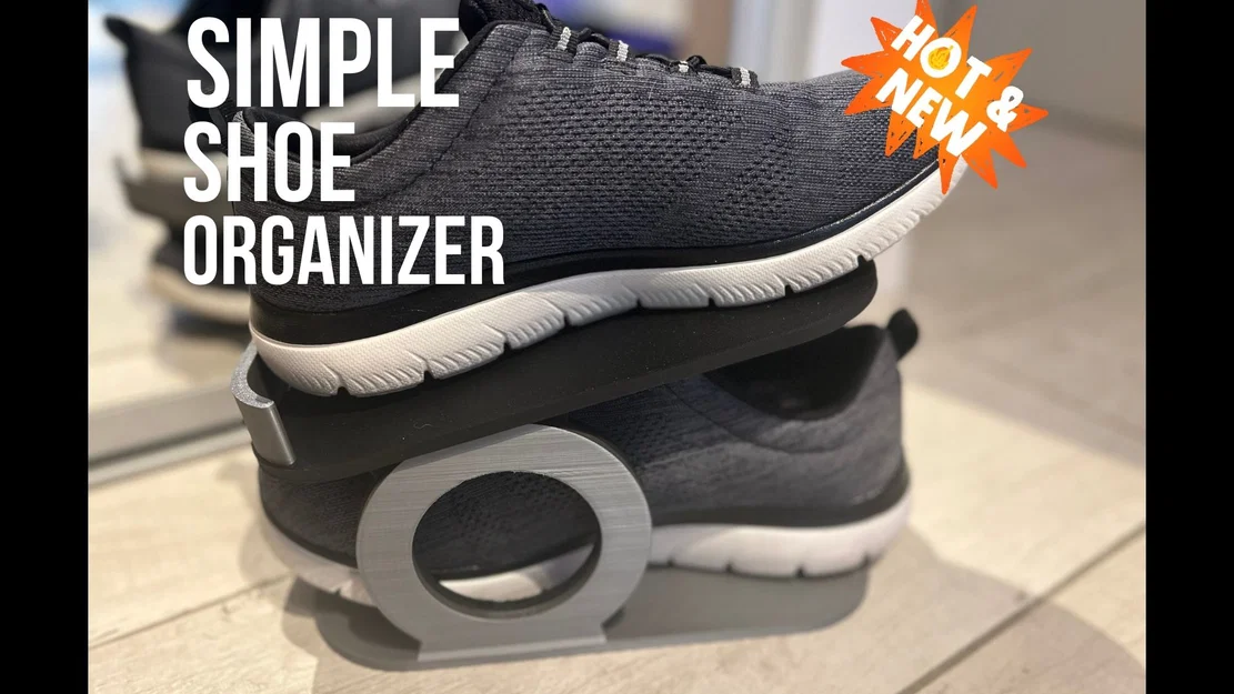 Shoe Organizer v2.0 – Kệ giày in 3D tối giản, tiết kiệm diện tích - Image 1