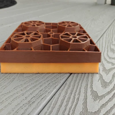 Khối kê cân bằng RV Level block (xếp chồng, mặt trên phẳng)