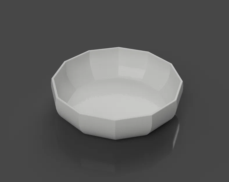 Khay Đựng Đồ Đa Năng Low Poly - Mẫu In 3D Đẹp Và Dễ In - Image 1