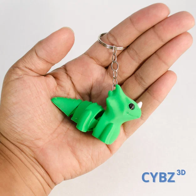 TINY TRICERATOPS - BABY DRAGON FLEX (Khủng long ba sừng tí hon - rồng baby dẻo) - Image 5