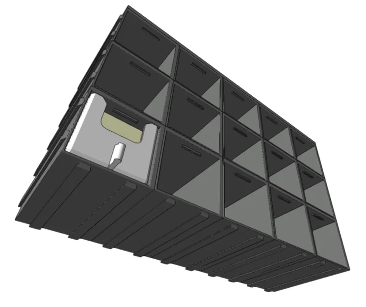 Hộp chứa đồ - Hệ modular lắp ghép liên kết - Image 3