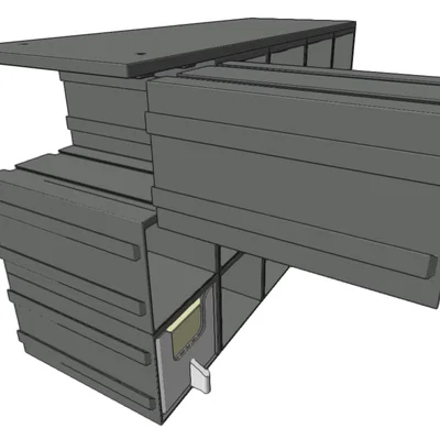 Hộp chứa đồ - Hệ modular lắp ghép liên kết