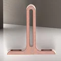 Giá treo tai nghe Geometric hiện đại có khay đựng phụ kiện - Thumbnail 1