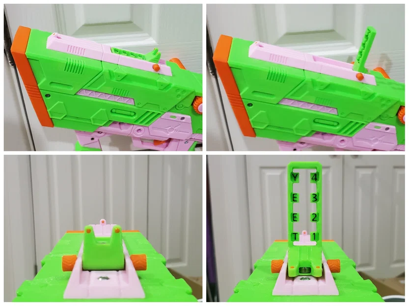 Yeethammer Flip Up Sight – Thước ngắm lá lật nam châm - Image 1