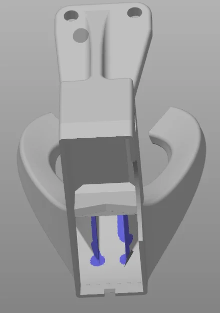 Giá đỡ quạt 5015 tối giản cho BIQU H2 - Image 4