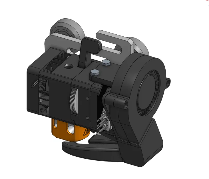 Ống dẫn gió 5015 cho đầu in BIQU H2 - Thiết kế tối giản tối ưu - Image 2