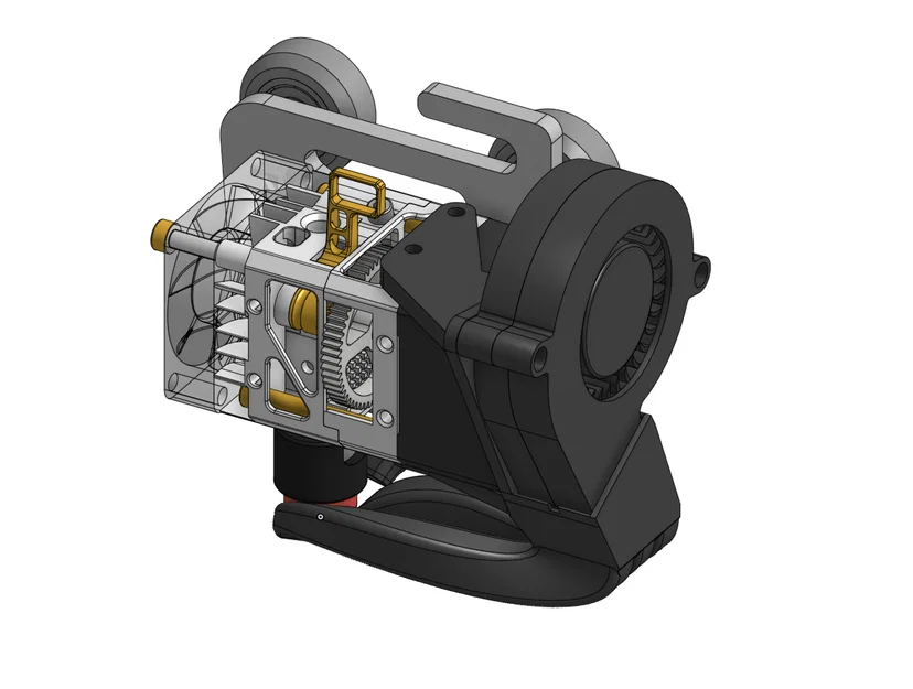 Ống dẫn gió (Fan Duct) 5015 cho BIQU H2 V2S Revo và Lite - Image 1