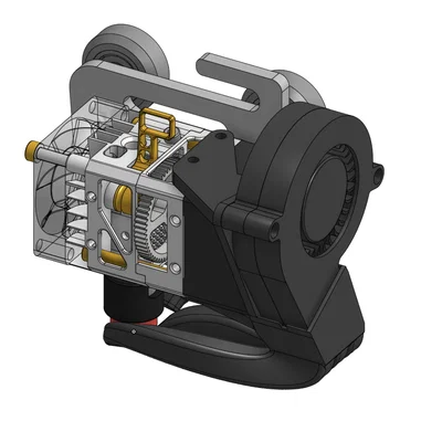 Ống dẫn gió (Fan Duct) 5015 cho BIQU H2 V2S Revo và Lite
