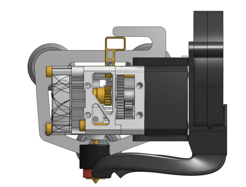 Ống dẫn gió (Fan Duct) 5015 cho BIQU H2 V2S Revo và Lite - Image 2
