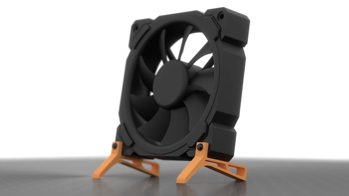 Chân đế quạt đa năng – bản phẳng & bản nghiêng (Universal Fan stand - Flat & Angled) - Image 1