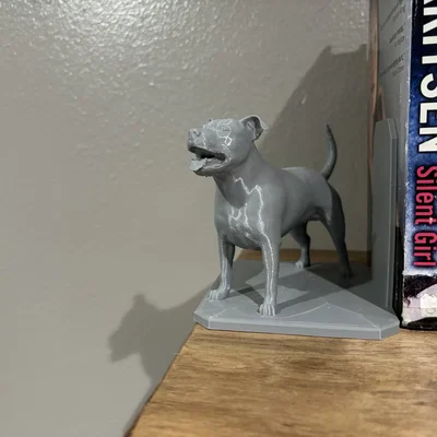 Bộ chặn sách Staffordshire Bull Terrier (Bookend set)