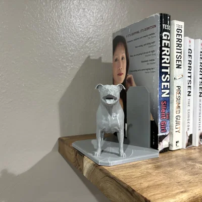 Bộ chặn sách Staffordshire Bull Terrier (Bookend set)