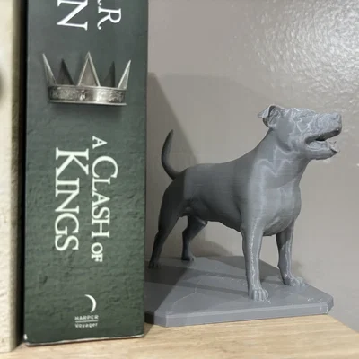 Bộ chặn sách Staffordshire Bull Terrier (Bookend set)