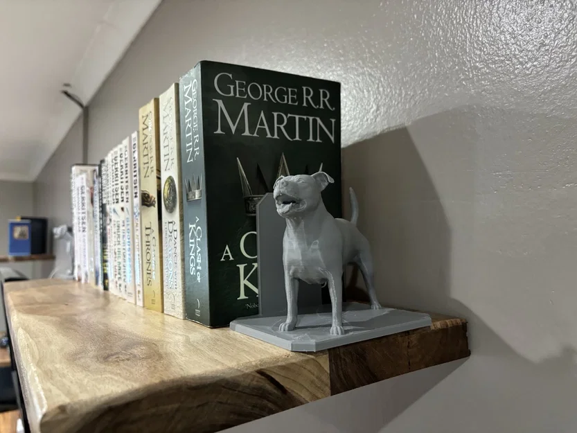 Bộ chặn sách Staffordshire Bull Terrier (Bookend set) - Image 4