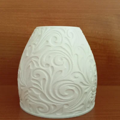 Đèn ngủ Lithophane in 3D họa tiết hoa văn tinh xảo