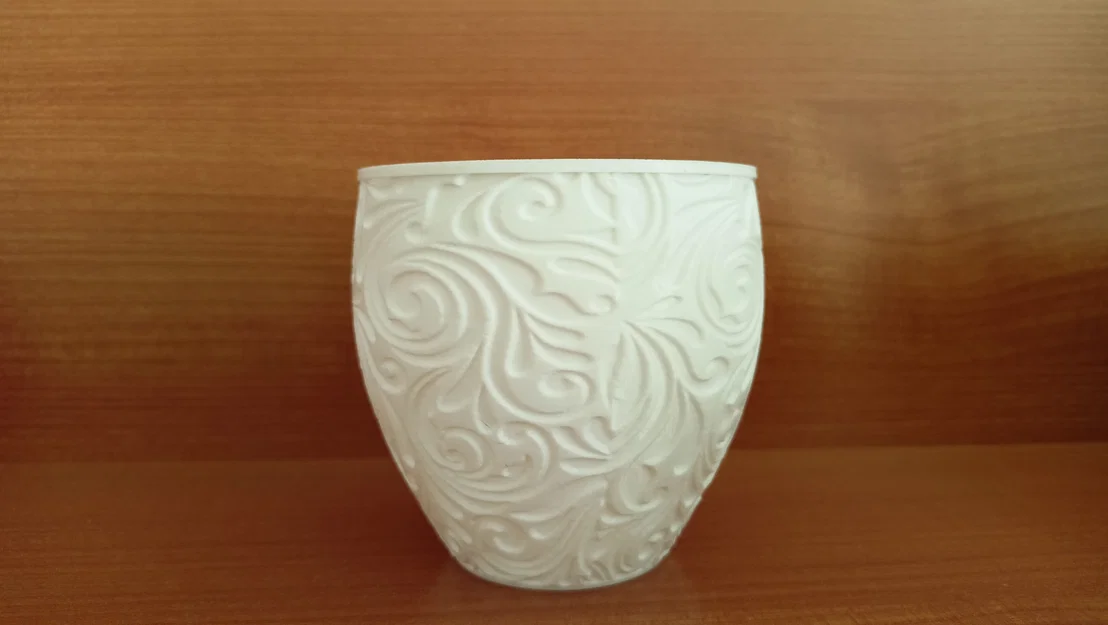 Đèn ngủ Lithophane in 3D họa tiết hoa văn tinh xảo - Image 4