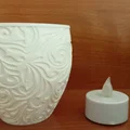 Đèn ngủ Lithophane in 3D họa tiết hoa văn tinh xảo - Thumbnail 5