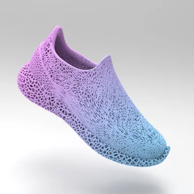 Giày chạy bộ 3D (3D Printed Running Shoes) với thiết kế lưới độc đáo