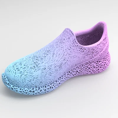 Giày chạy bộ 3D (3D Printed Running Shoes) với thiết kế lưới độc đáo