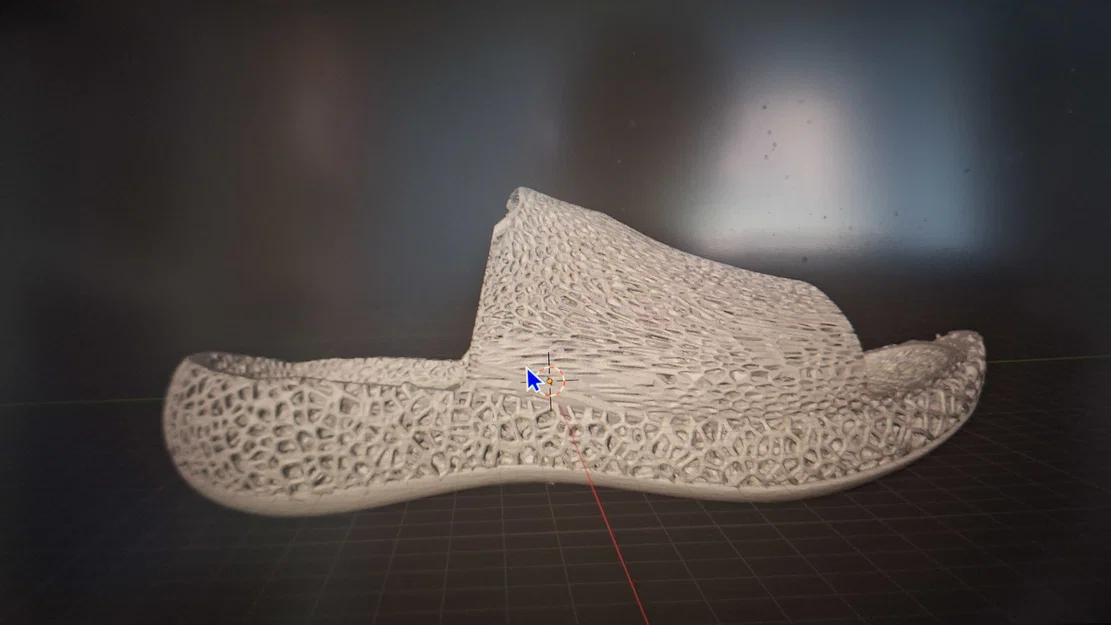 Mẫu dép quai ngang (Slide) thiết kế lưới tổ ong 3D độc đáo - Image 1