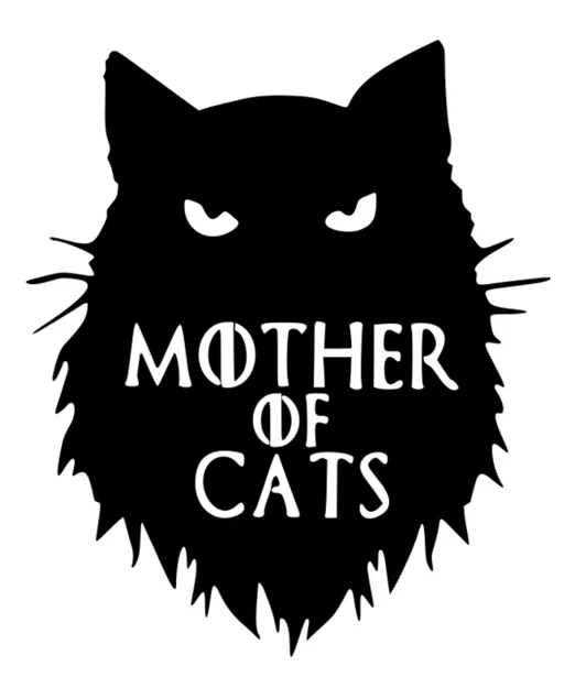 Bảng trang trí Mother of Cats độc đáo cho người yêu mèo - Image 1