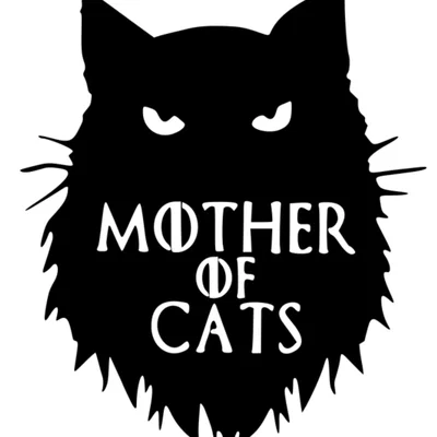 Bảng trang trí Mother of Cats độc đáo cho người yêu mèo
