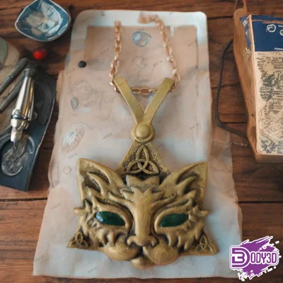 Mặt dây chuyền mèo Scaredy Cats (Scaredy Cats Pendant)