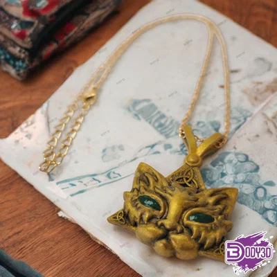 Mặt dây chuyền mèo Scaredy Cats (Scaredy Cats Pendant)
